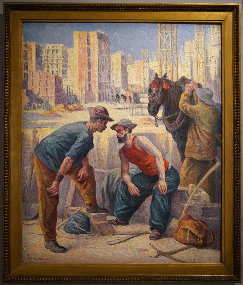 İnşaat İşçileri - Maximilien Luce