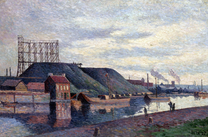 Sacré Madame'nin maden tepeleri - Maximilien Luce