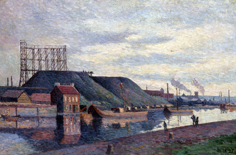Sacré Madame'nin maden tepeleri - Maximilien Luce
