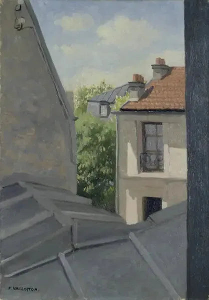 Çatılar, Mérimée Sokağı - Félix Vallotton