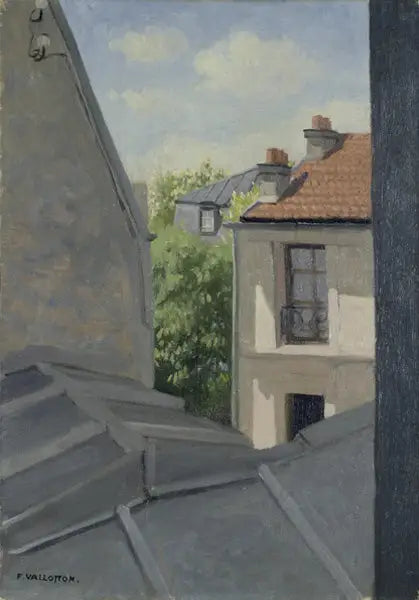 Les toits rue Mérimée - Félix Vallotton - Alpha Reproduction