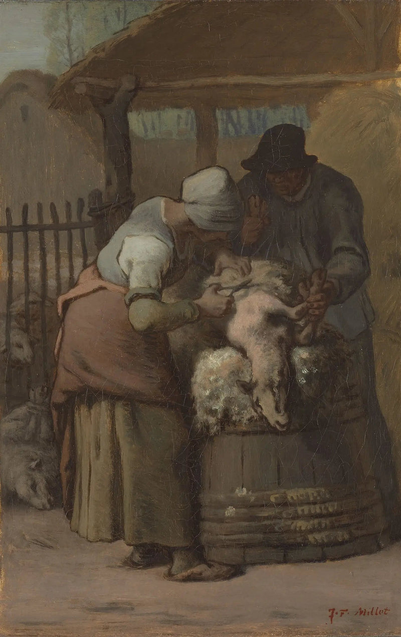 Koyun Kesmecileri - Jean-François Millet