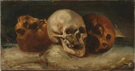 Üç Kafatası - Théodore Géricault