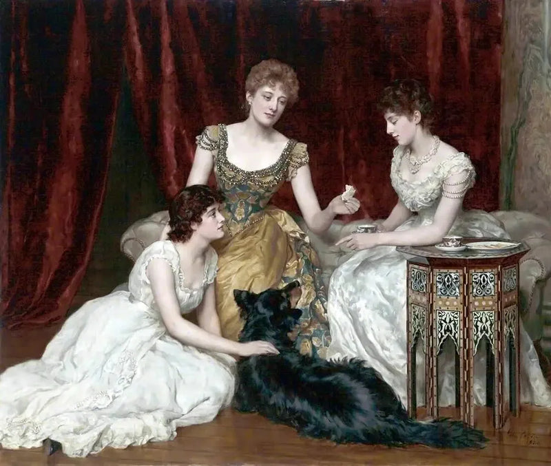 William Reed'in Üç Kızı - John Collier