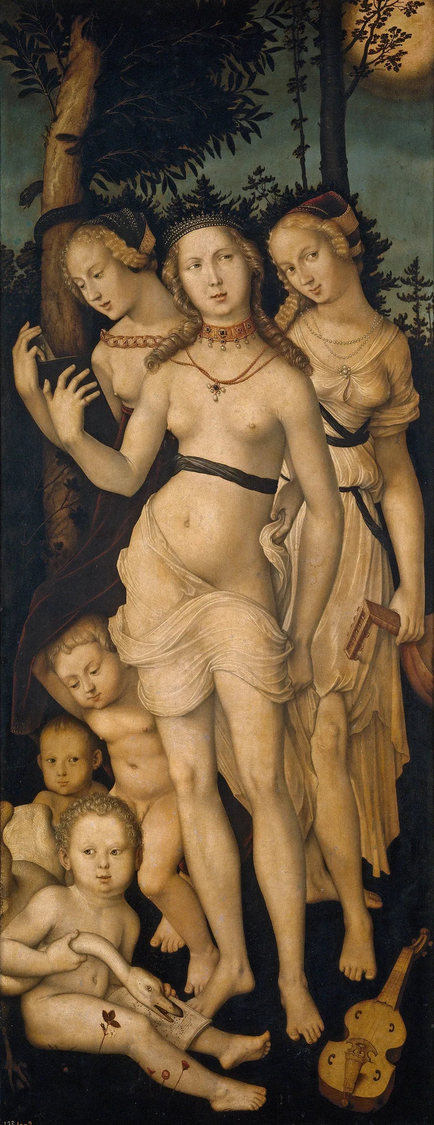 Üç Güzeller - Hans Baldung Grien
