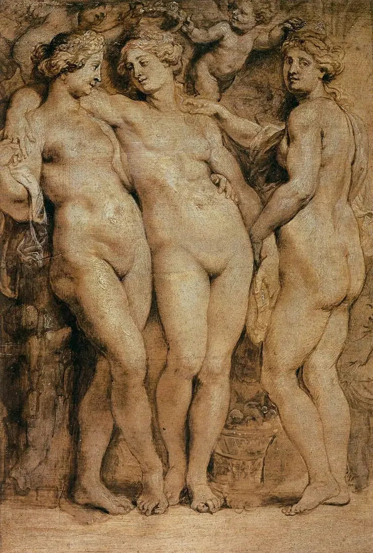Üç Güzeller - Peter Paul Rubens
