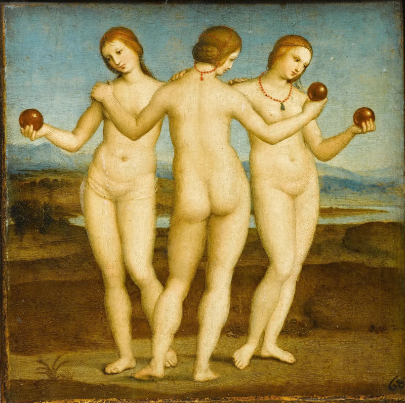 Üç Graces - Raphael Sanzio