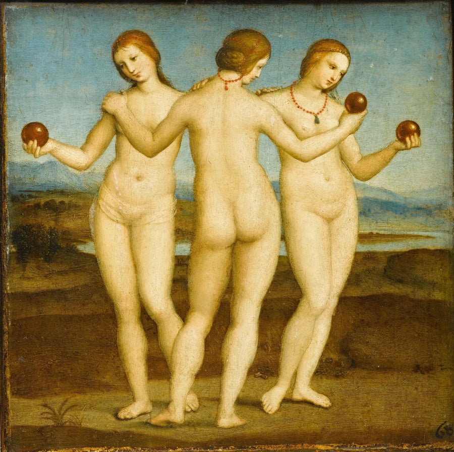 Üç Graces - Raphael Sanzio