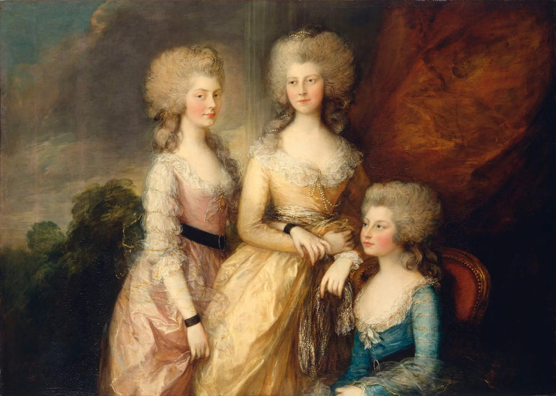 Üç Büyük Prenses - Thomas Gainsborough