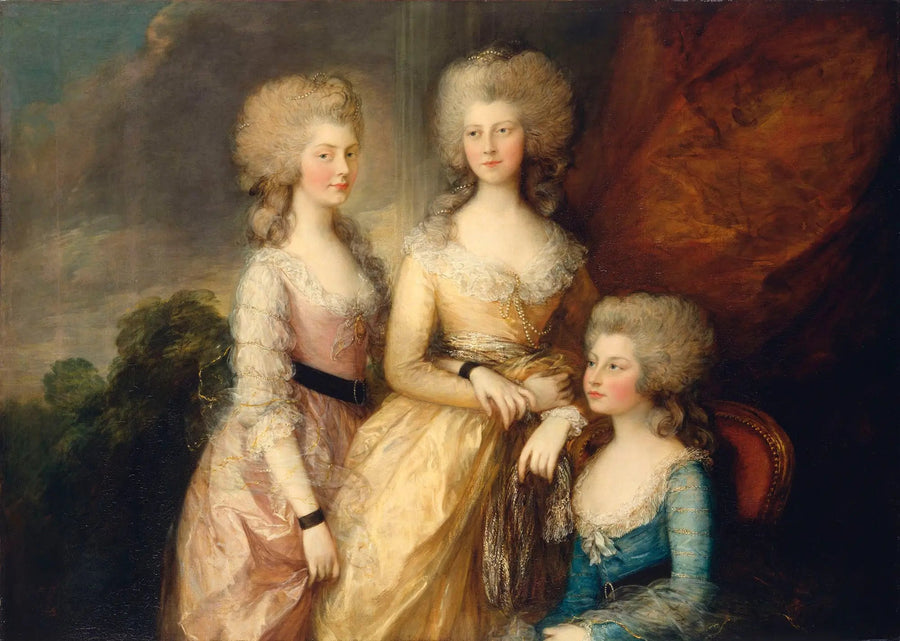 Üç Büyük Prenses - Thomas Gainsborough