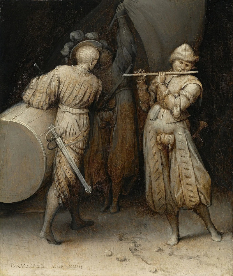Üç Asker - Pieter Brueghel the Elder