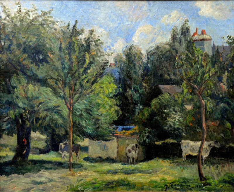 Üç İnek - Paul Gauguin