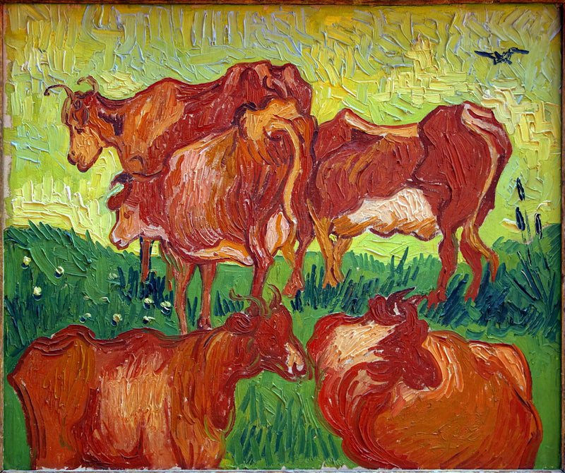 İnekler - Vincent van Gogh