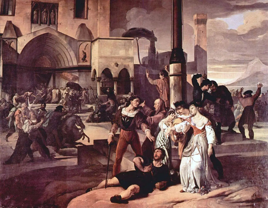 Sicilya Vesperleri - Francesco Hayez