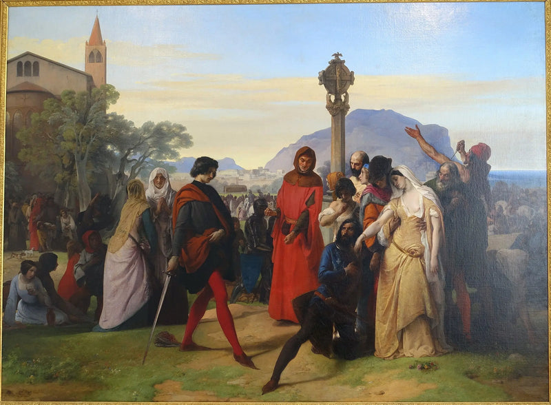 Sicilya Vesperleri - Francesco Hayez