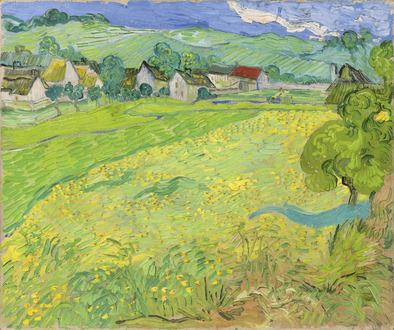 Auvers'teki Vessenots - Vincent van Gogh