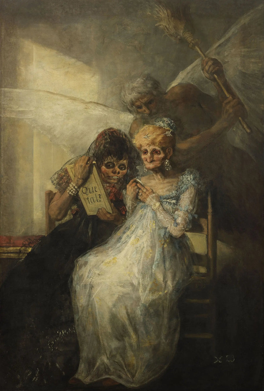 Eski Kadınlar - Francisco de Goya