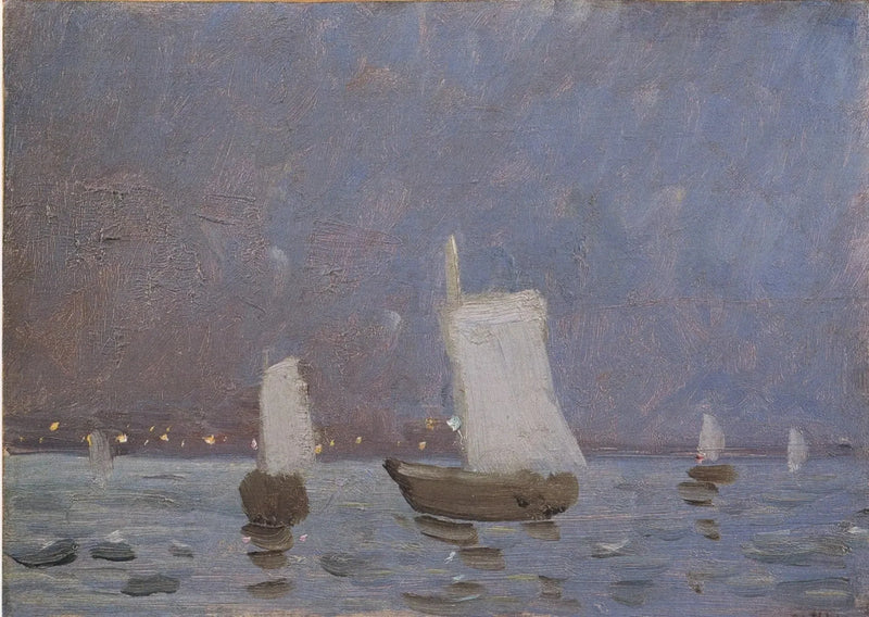 Yelkenli Gemiler - Édouard Manet