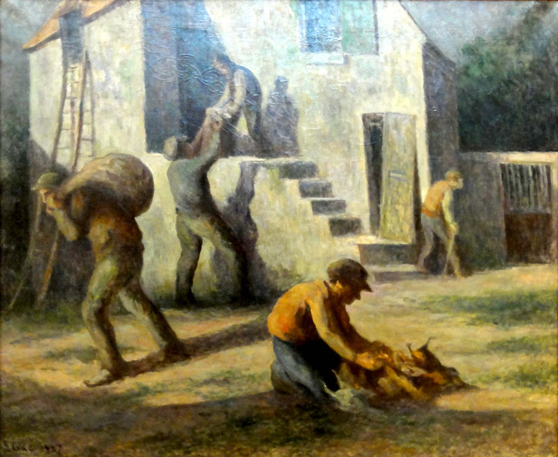 Tavuk Hırsızları - Maximilien Luce