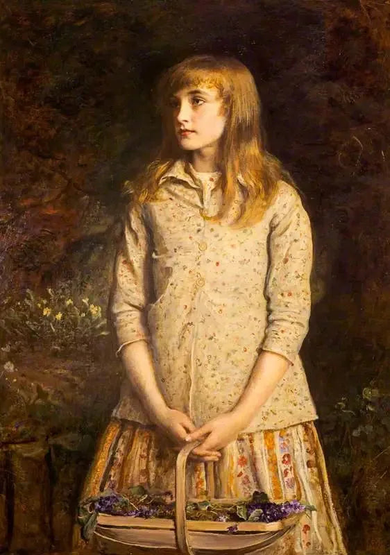 Hiç Görülmemiş En Yumuşak Gözler - John Everett Millais