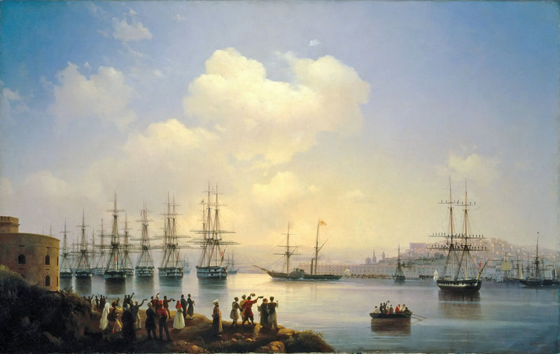 Sebastopol Yollarında Rus Birliği - Ivan Aïvazovski