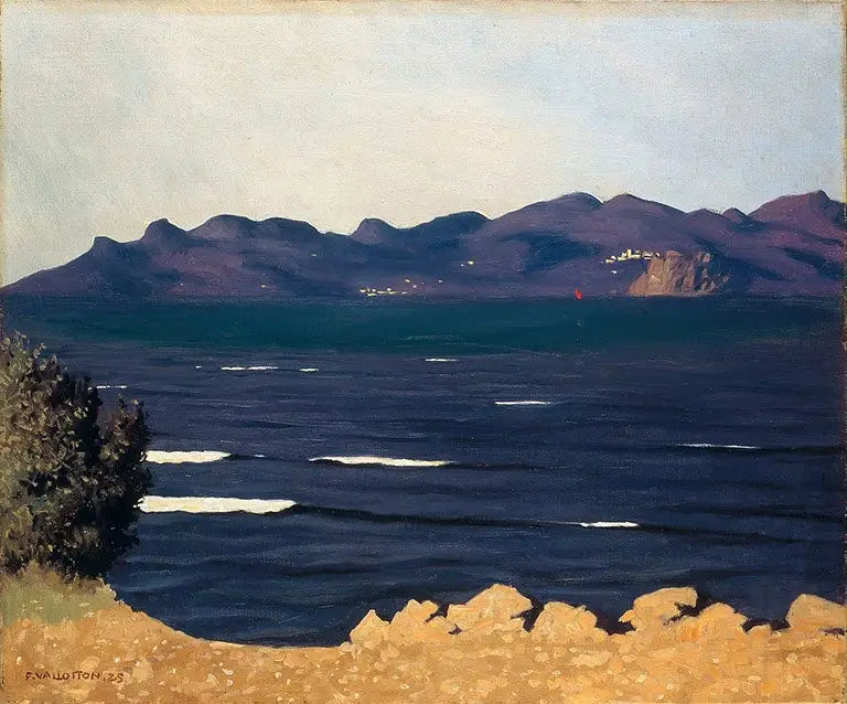 Estérel ve Cannes Körfezi - Félix Vallotton