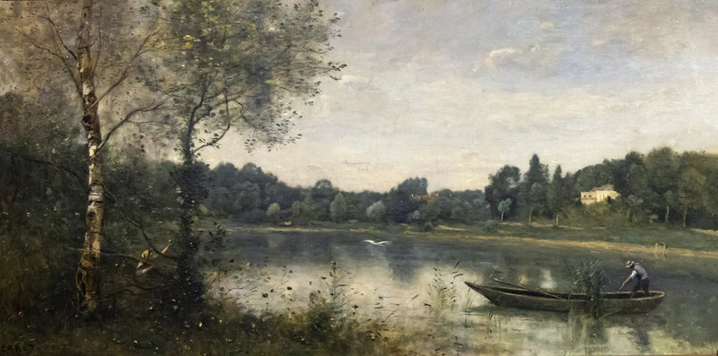 Ville-d'Avray Gölü - Jean-Baptiste Camille Corot