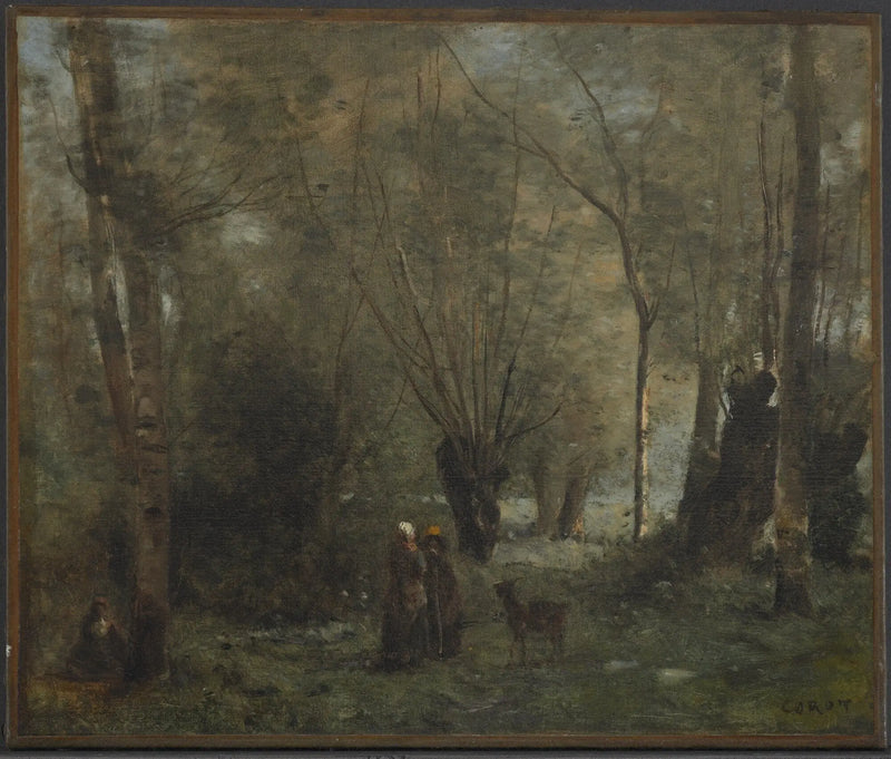 Gölet - Jean-Baptiste Camille Corot