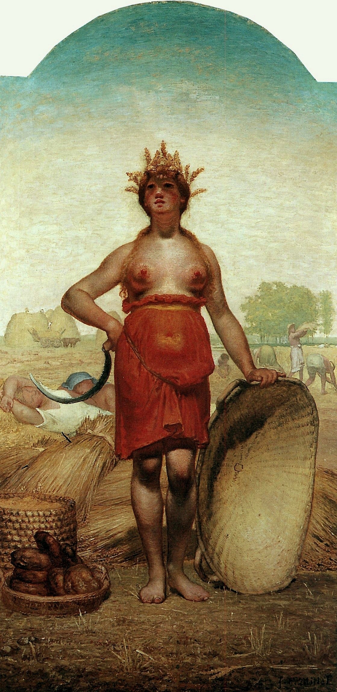 L'Été ou Cérès - Jean-François Millet