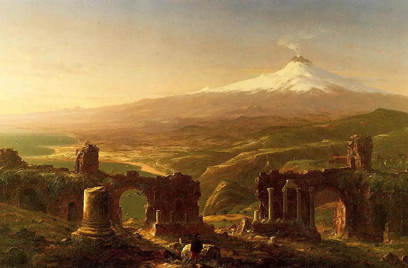 Taormina'daki Etna - Thomas Cole