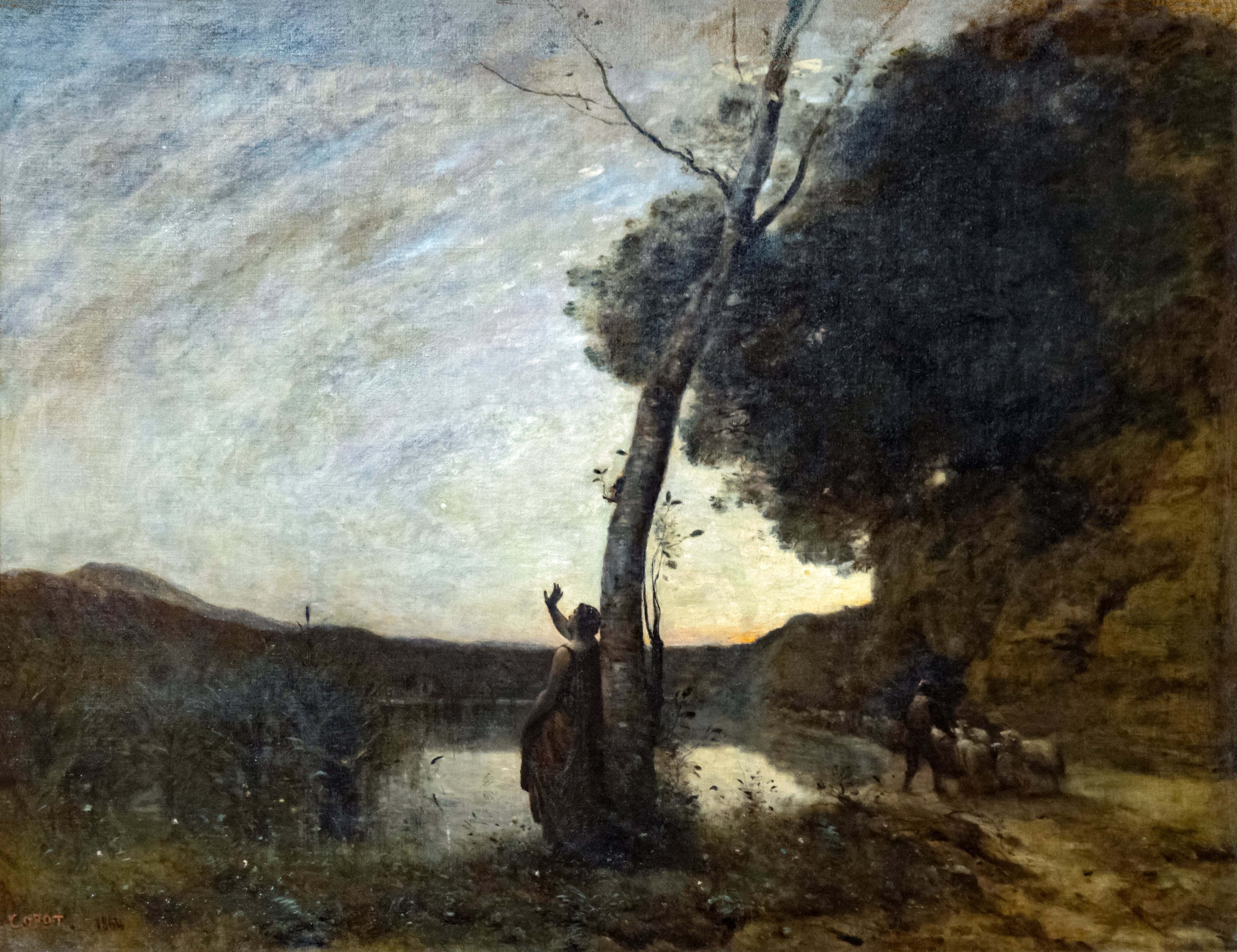 L'Étoile du berger - Jean-Baptiste Camille Corot