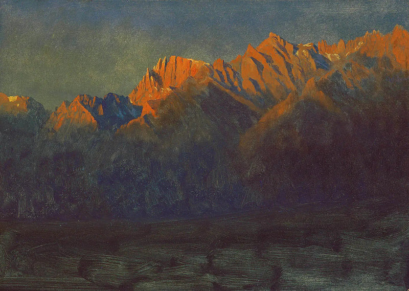 Sierras'ta Gün Doğumu - Albert Bierstadt