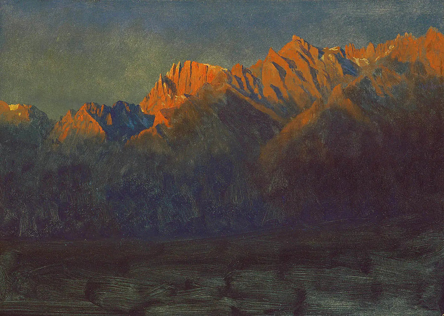 Sierras'ta Gün Doğumu - Albert Bierstadt