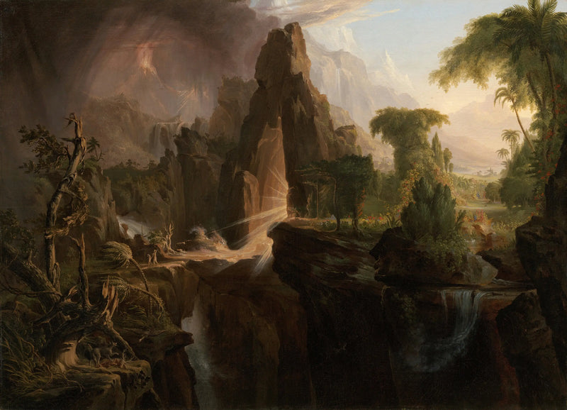 Cennet Bahçesinden Kovuluş - Thomas Cole