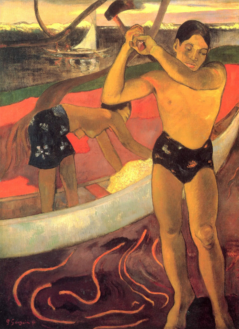 Balta Tutan Adam - Paul Gauguin