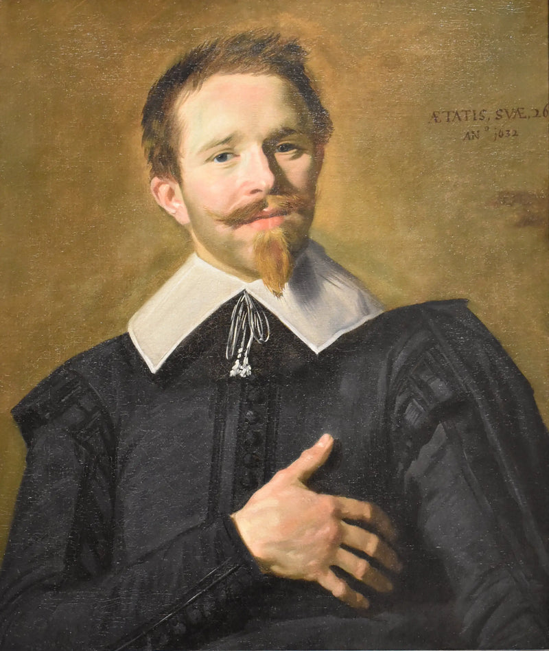 Kalp üzerinde el tutan adam - Frans Hals