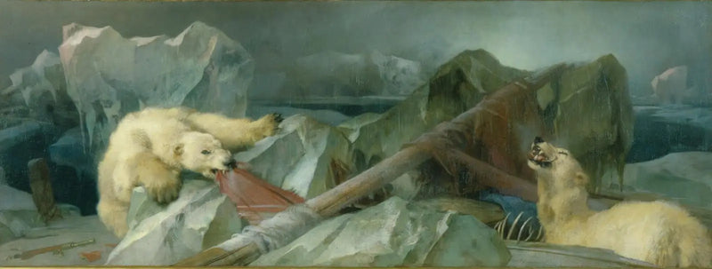 İnsan planlar yapar, Tanrı karar verir - Edwin Henry Landseer