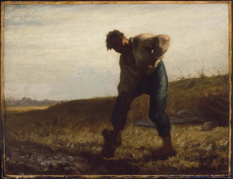 İnsan Toprağı Çeviriyor - Jean-François Millet