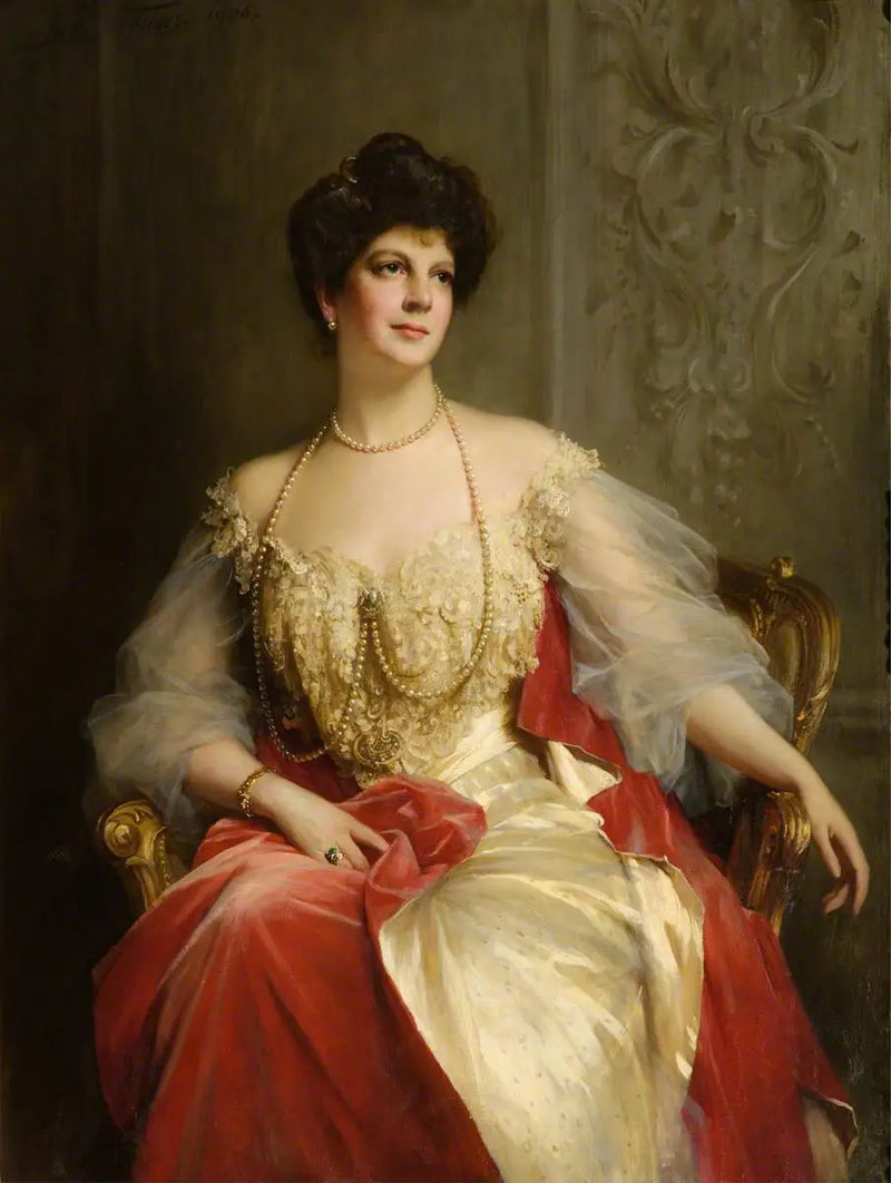 Saygıdeğer Ethel Louise Forbes-Leith (1872–1930), Lady Forbes Leith - Luke Fildes