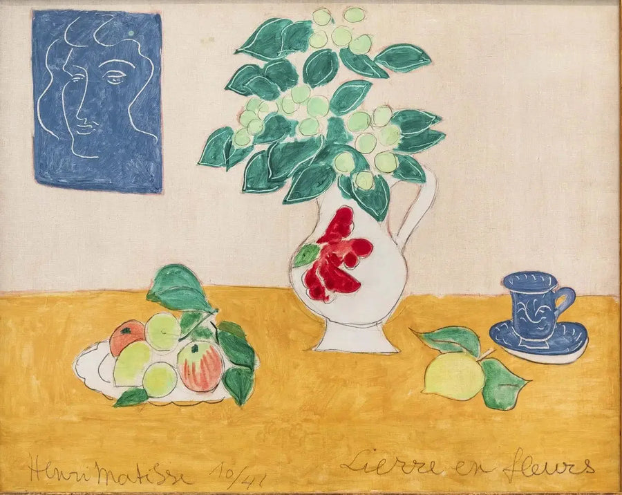 Çiçek Açan Sarmasak - Henri Matisse