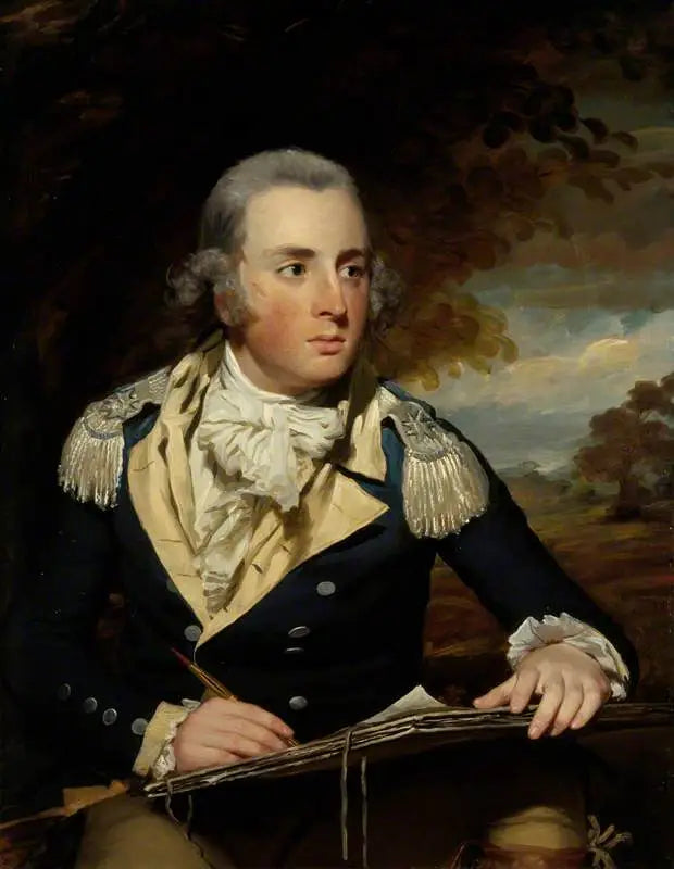 Lieutenant-kolonel George Lyon (aktif 1788 - yaklaşık 1826) - Henry Raeburn