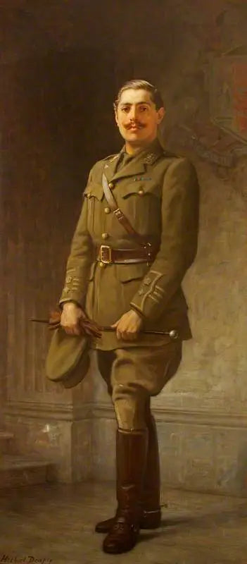 Lieutenant-colonel Ninian Crichton-Stewart (1883–1915) - Herbert Draper - Alpha Reproduction