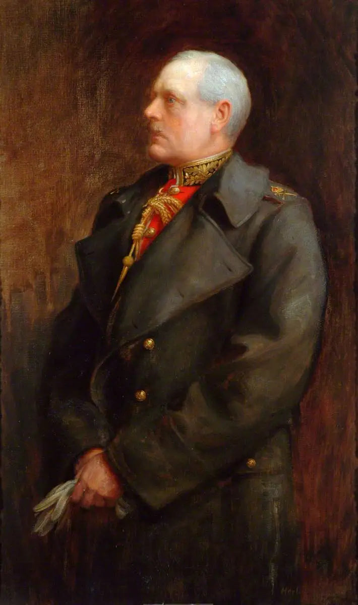 Kıdemli General Sir William Edmund Franklyn, KCB, alay komutanı (1906–1914) - Herbert Draper