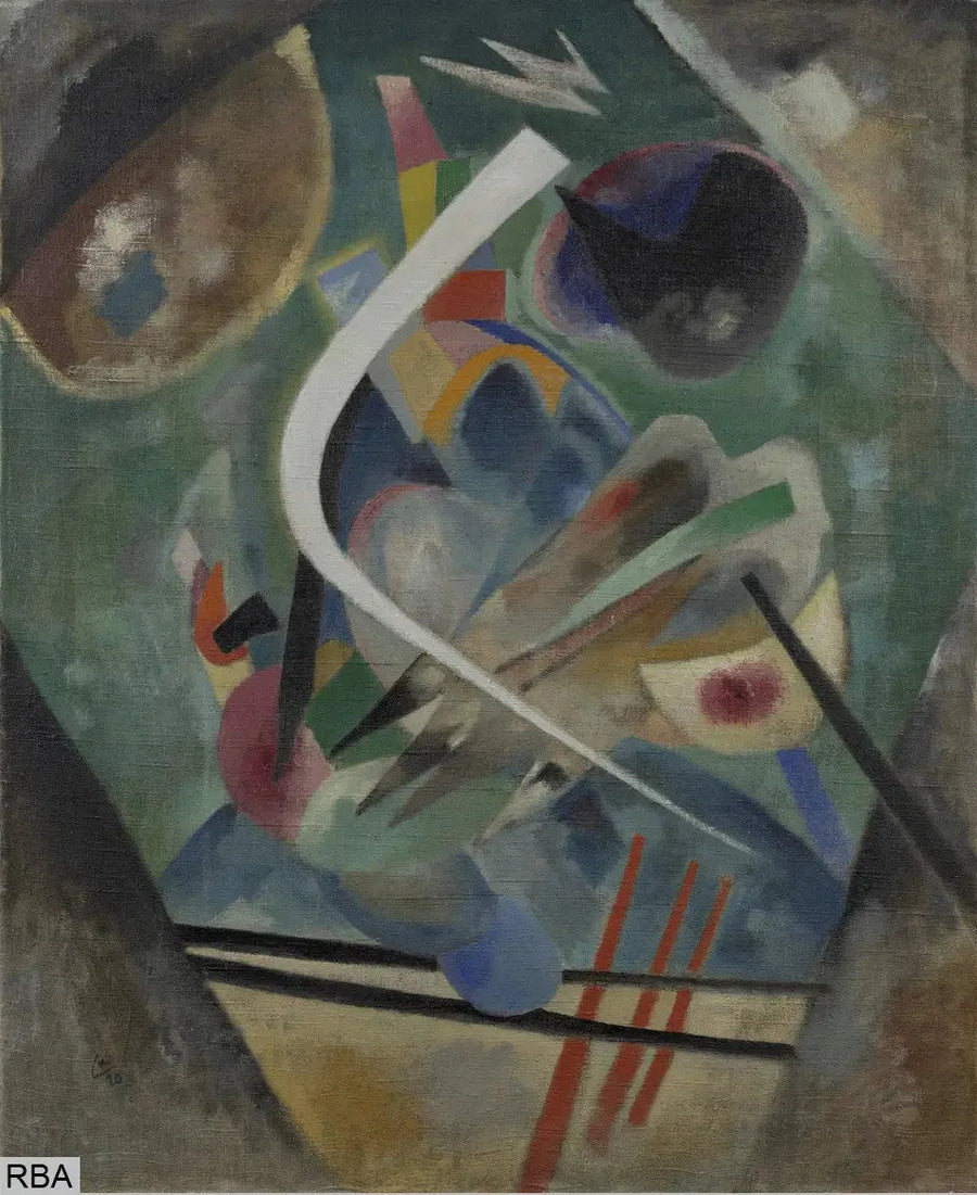 Beyaz Çizgi - Vassily Kandinsky