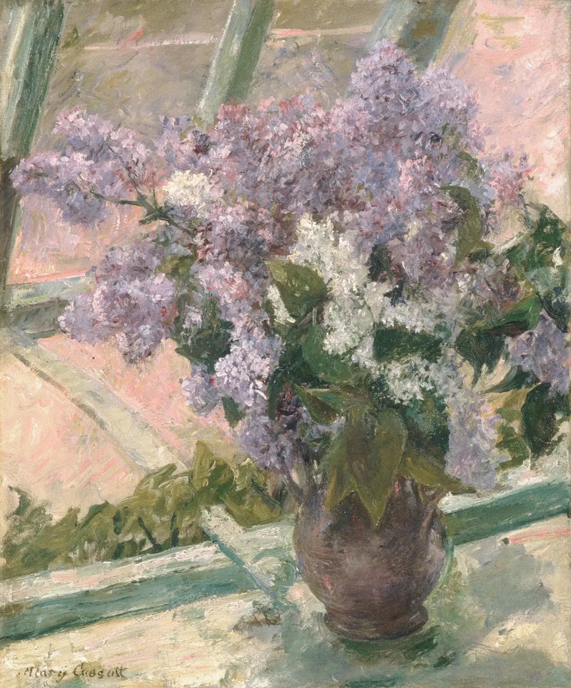 Penceredeki Leylak - Mary Cassatt
