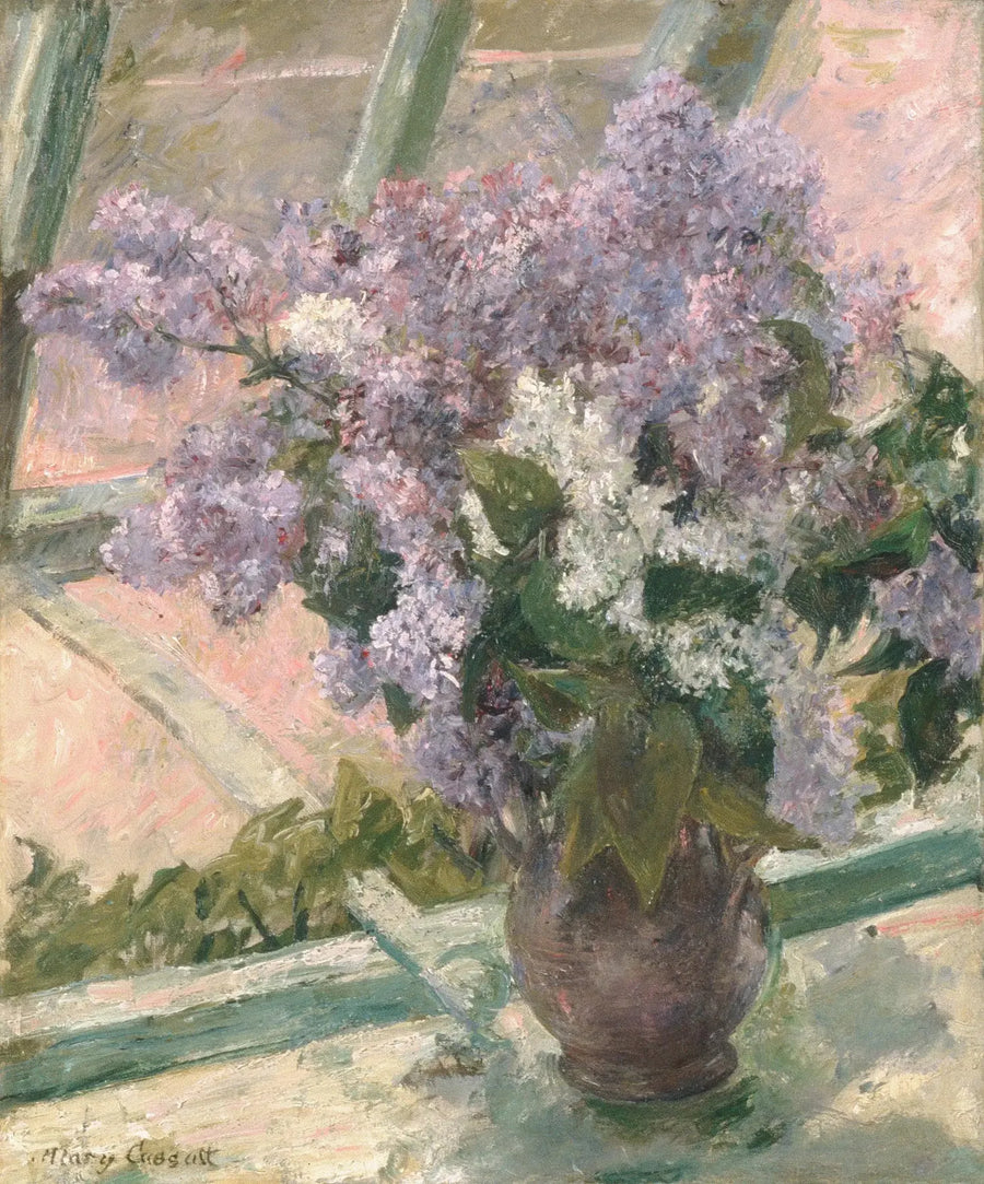 Penceredeki Leylak - Mary Cassatt