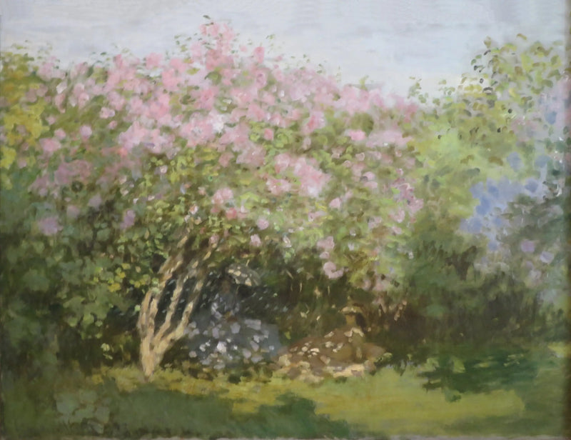 Güneşte Leylak - Claude Monet