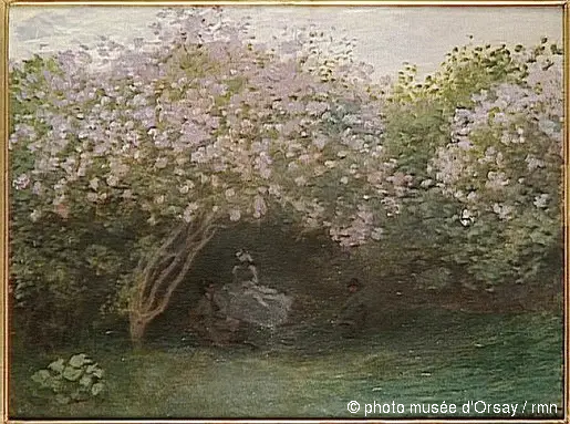 Leylak, Gri Hava - Claude Monet