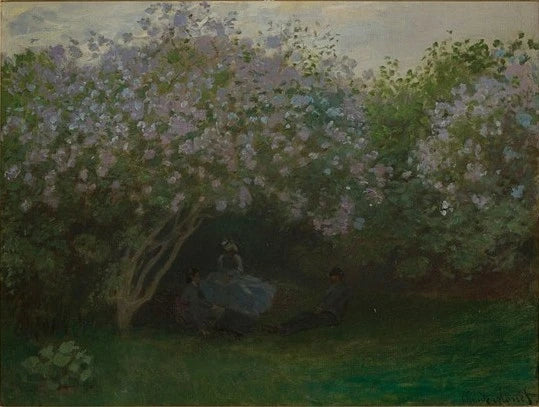 Leylak, gri hava durumu W203 - Claude Monet