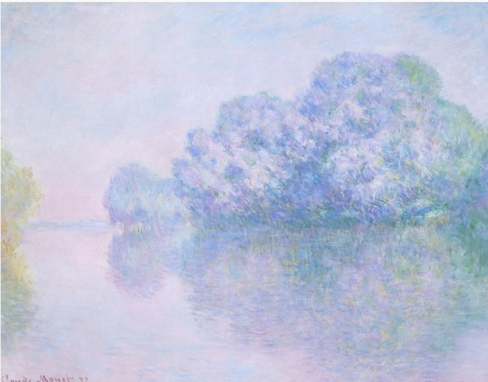 Reproduction du tableau « L'Île aux Orties, Giverny - Claude Monet » par Alpha Reproduction en peinture à l’huile